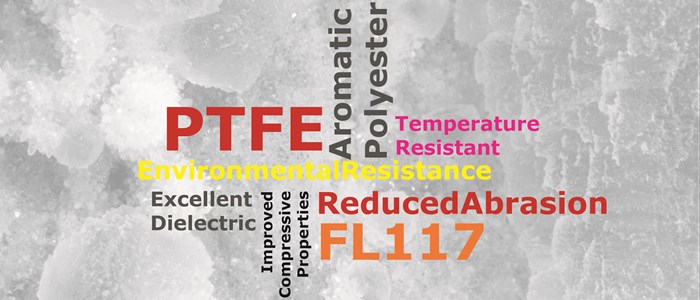 FL117 - High Temperature Aromatic polyester Filled PTFE