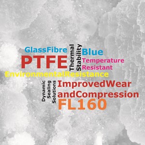 FL160 - 30% Glass Fibre and Complex Salts Filled PTFE