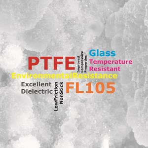 FL105 - 25% Glass Fibre Filled PTFE